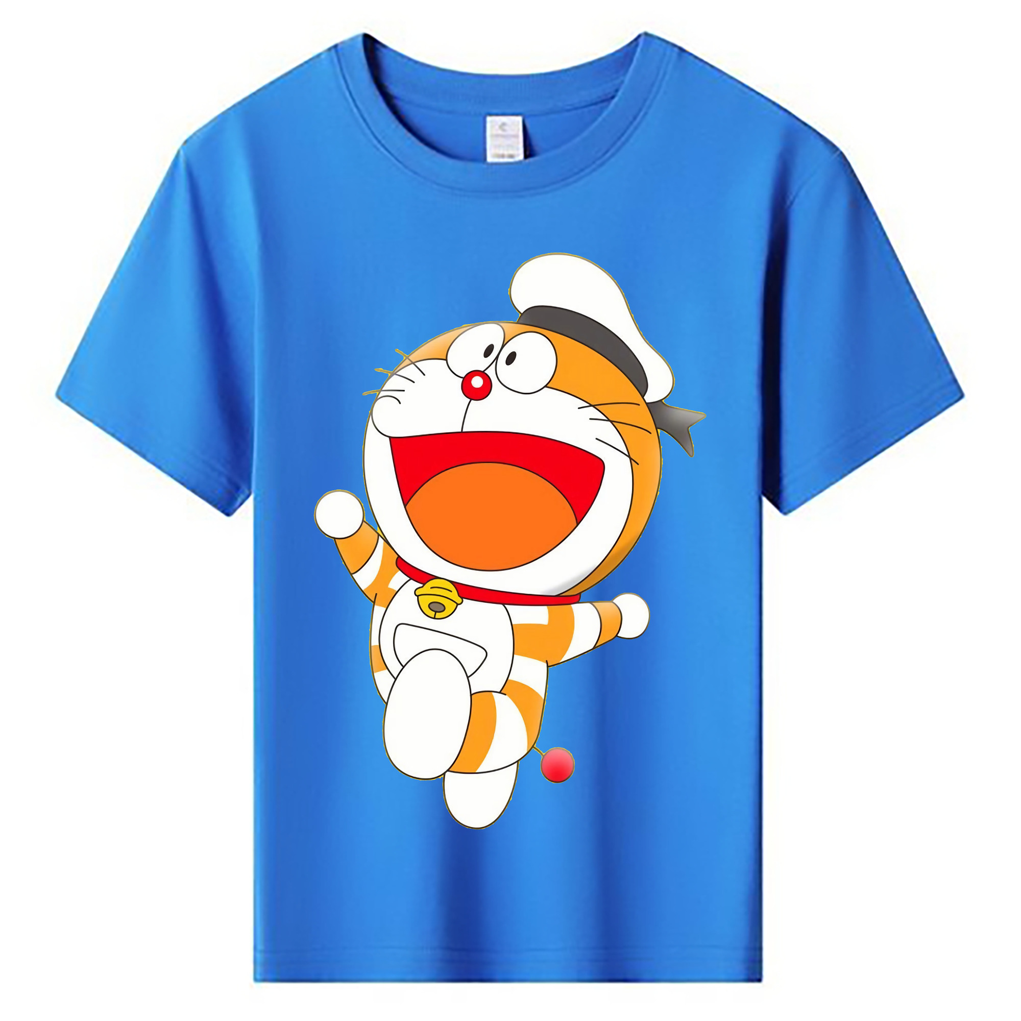 （画像用） ドラえもん Doraemon 綿100％キッズTシャツ（フロントプリント）